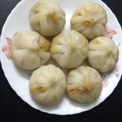 A picture of Steamed Modak.