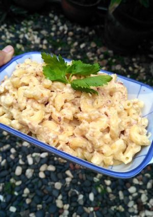 Foto resep Creamy Macaroni (Chifferi Rigata carbonara)