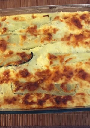 Cukkinis rakott csirke recept fotója