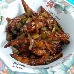 A picture of Chilli Garlic Babycorn.
