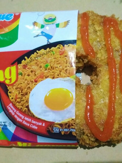 Foto resep Donat Indomie Goreng