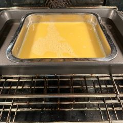 A picture of Baked eggs.