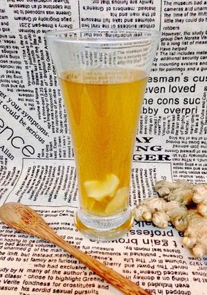 Hình của món Nước Gừng Mật Ong.