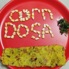 A picture of Sweet corn dosa.
