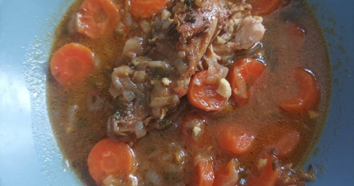 Pollo Guisado Con Ras El Hanout Receta De Cocina Con Rania Cookpad