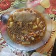 Guiso de lentejas con pollo