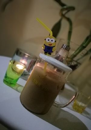 صورة لوصفة قهوه مثلجه 😋😘