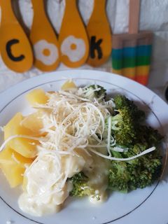 Foto resep BROKEN KEJU (brokoli kentang saus keju)