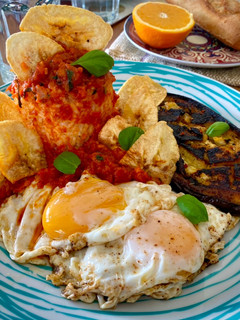 Una foto de Arroz a la cubana Gipsy Style