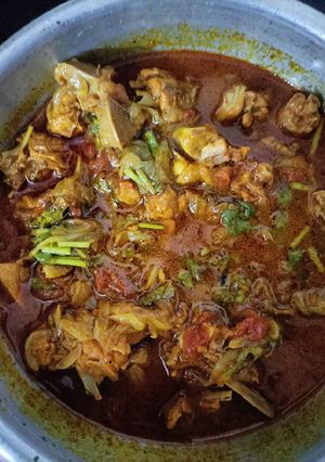 நாட்டுக்கோழி வறுவல்(country chicken fry recipe in tamil) செய்முறை முக்கிய புகைப்படம்