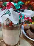 Mezcla para preparar galletitas con cacao y confites
