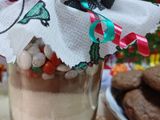 Mezcla para preparar galletitas con cacao y confites