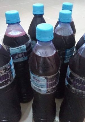 A picture of Zobo drink.
