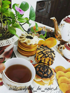 عکسی از دستور پنکیک ساده😍😋😋