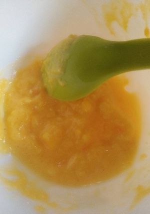 Foto resep Puree kusi (kuning telor + asi)