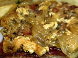 Matambre de cerdo con manzanas y cebollas rehogadas siancar
