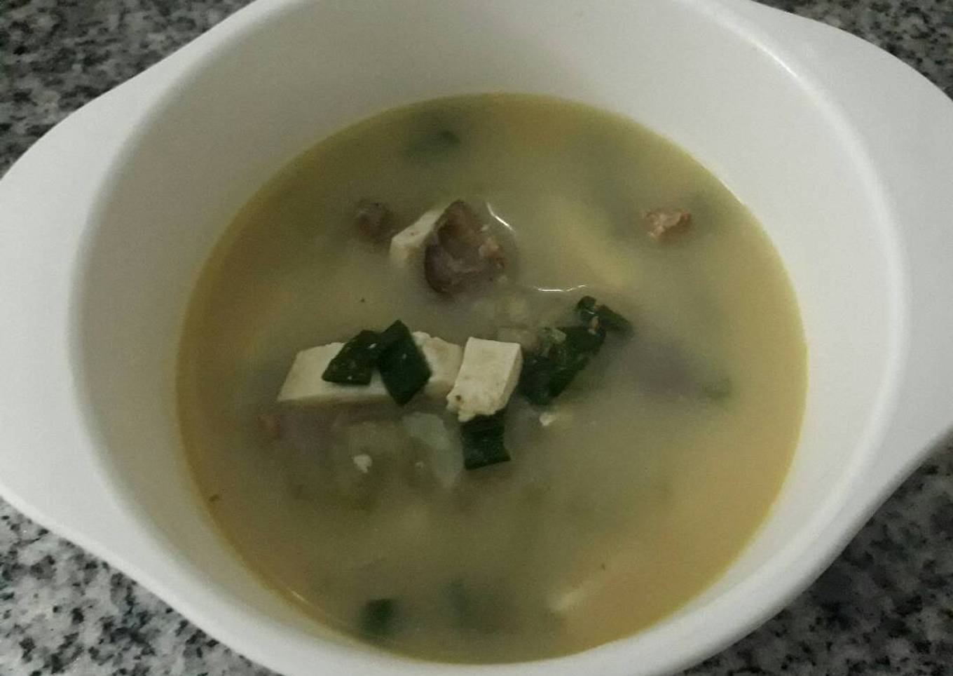 Lodeh gambas tahu ati (mpasi 10m+)