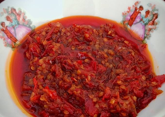 Sambal terasi matang