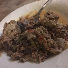 A picture of No Carb Microwave Meatloaf.