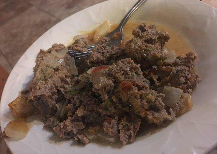 Recipe of Quick No Carb Microwave Meatloaf