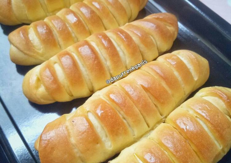 Cara Gampang Memasak Roti isi pisang cokelat yang Sedap