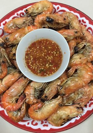 รูปของ “กุ้งเผา”