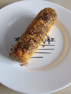 Una foto de Mazorca de maíz