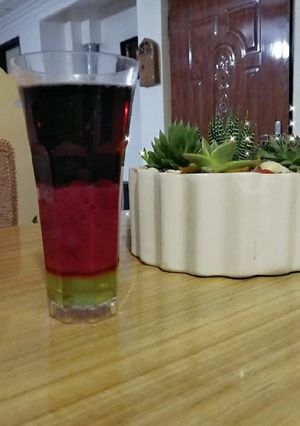 عکسی از دستور ژله 3لایه