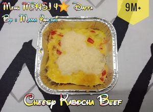 Foto resep Mpasi 9m+ | cheesy kabocha beef