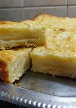 Una foto de Torta de peras matera light