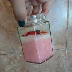K-Berry Bunhong Myeon Jar (Puding Bihun Strawberry)-レシピのメイン写真