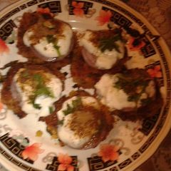 A picture of Dahi kaleji kabab.