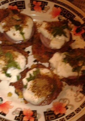 A picture of Dahi kaleji kabab.