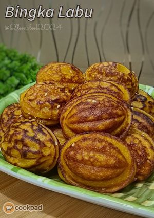 Gambar Kuih Bakar Labu / Bingka Labu