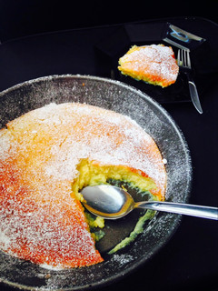A picture of Lemon Pudding Cake.