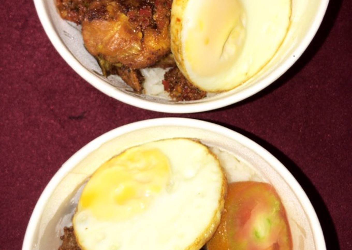 Ayam goreng sambel konslet