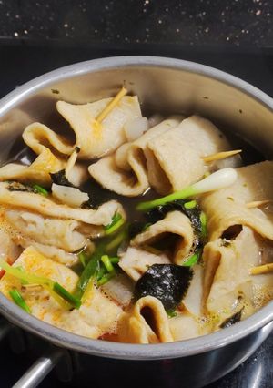 Hình của món Chả cá hàn quốc (nước dùng).