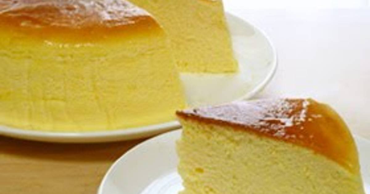 Moist and Fluffy Soufflé Cheesecake Recipe by cookpad.japan Cookpad