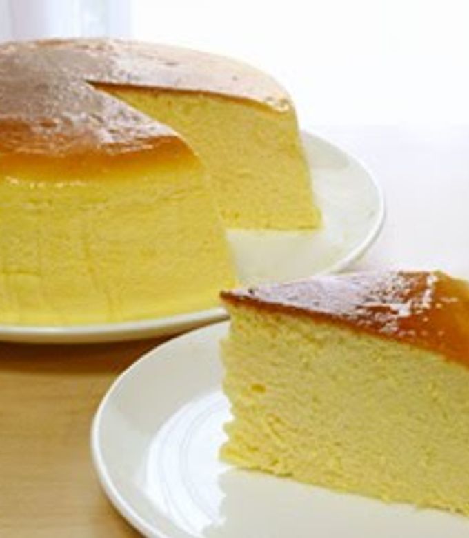 A picture of Moist and Fluffy Soufflé Cheesecake.