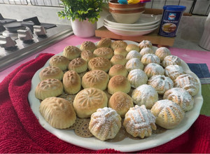 صورة لوصفة معمول العيد بالتمر