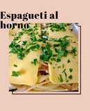 Espagueti rojo al horno 🍝