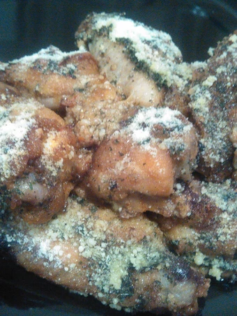 Recipe LadyIncognito's Oven Baked Garlic Parm Wings the Can Spoil the Tongue Delicious