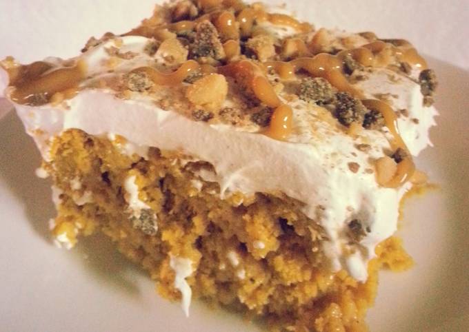 Recipe of Quick Pumpkin Better than   &#34;SEX&#34; Cake  …♥