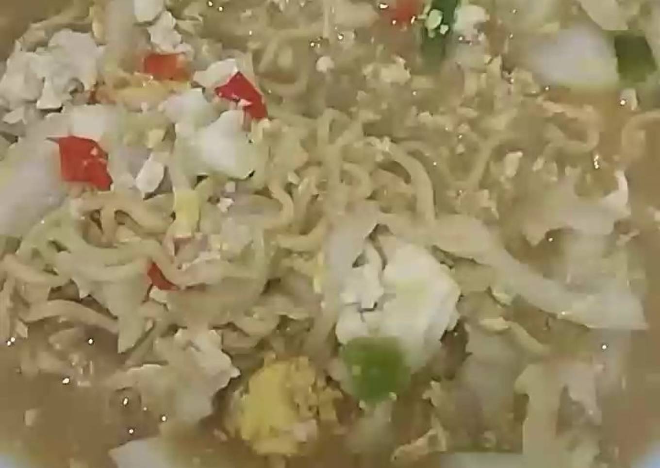Mie rebus dog dog/ tek tek / jawa