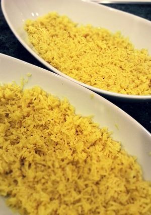 A picture of Rice Cooker Yellow Rice.