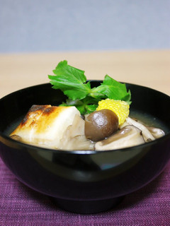 A picture of Mushrooms Galore! Easy Mushroom Soup with Mochi.