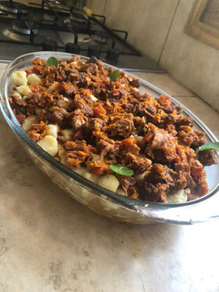 Una foto de Ñoquis de papa caseros con tuco