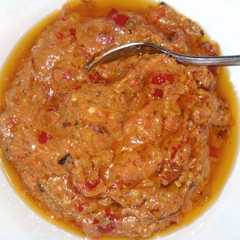 รูปของ Sambal pecel lele ala dapurkinkin