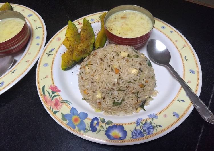 Recipe of Ultimate Veg Paneer fried rice