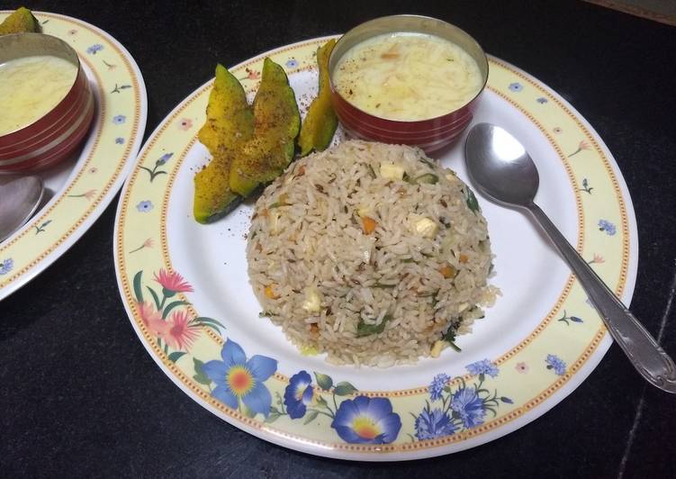 How to Make Quick Veg Paneer fried rice